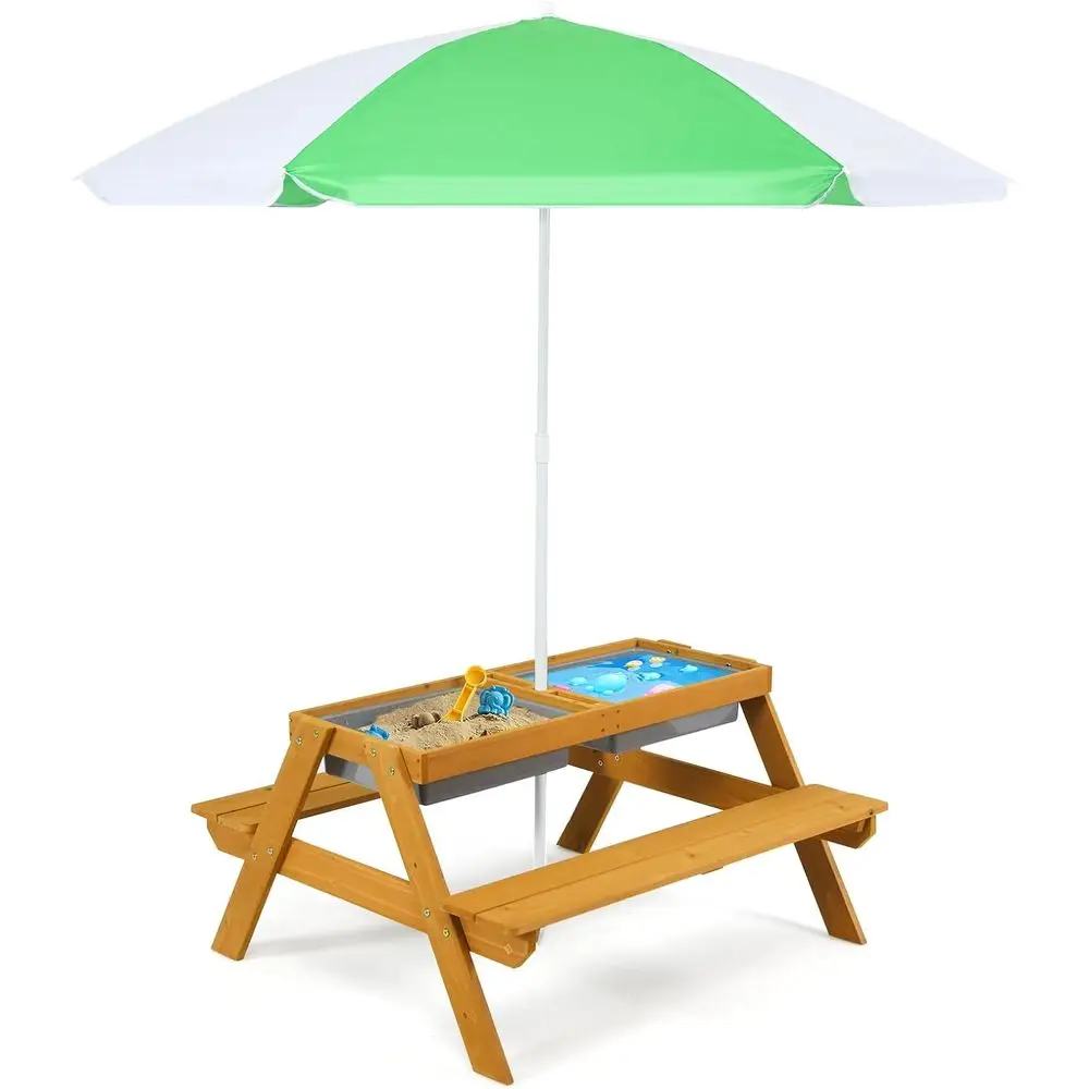 Kids Outdoor Umbrella - Mesa de Picnic Infantil 3 en