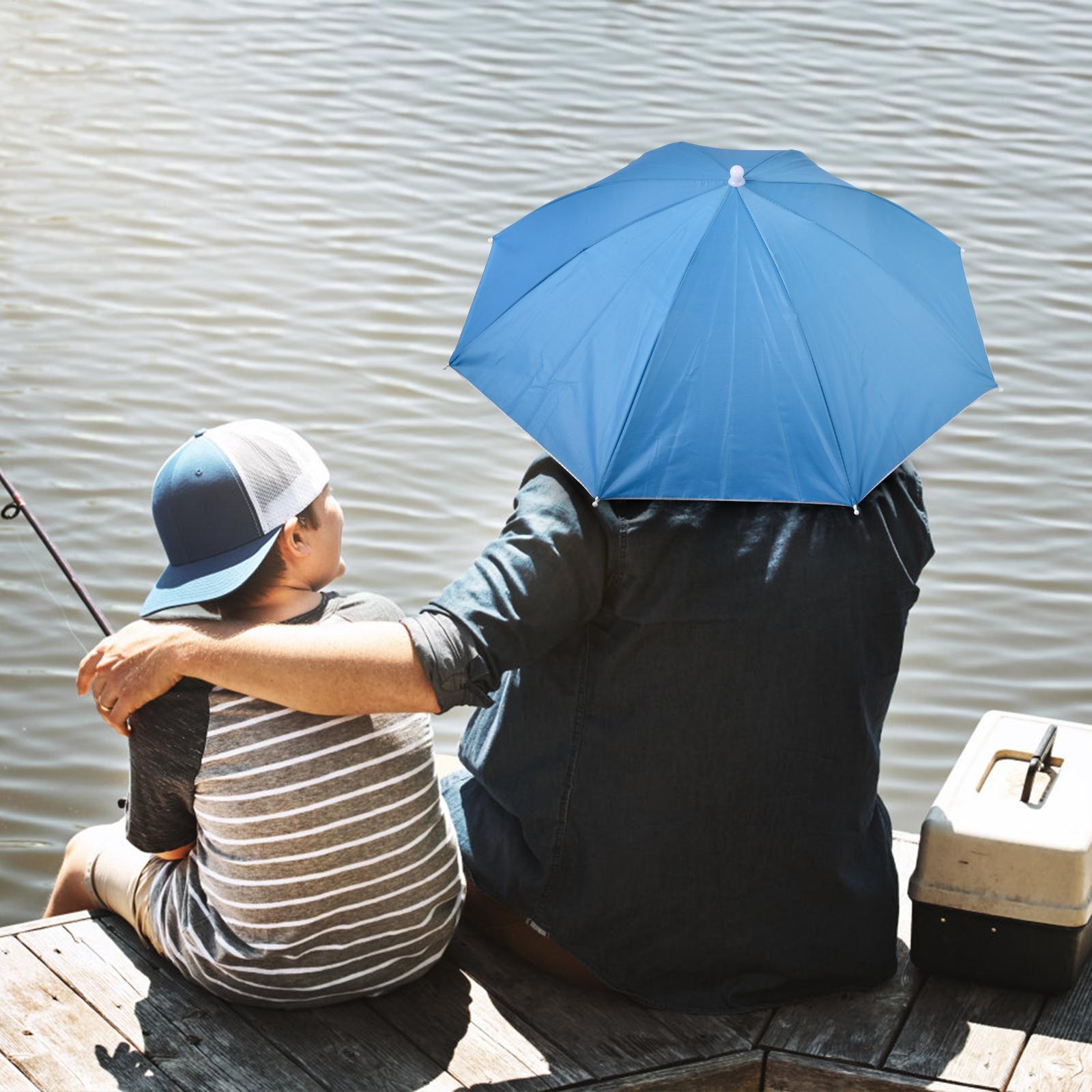 Kids Outdoor Umbrella - Sombrero con sombrilla de pesca para