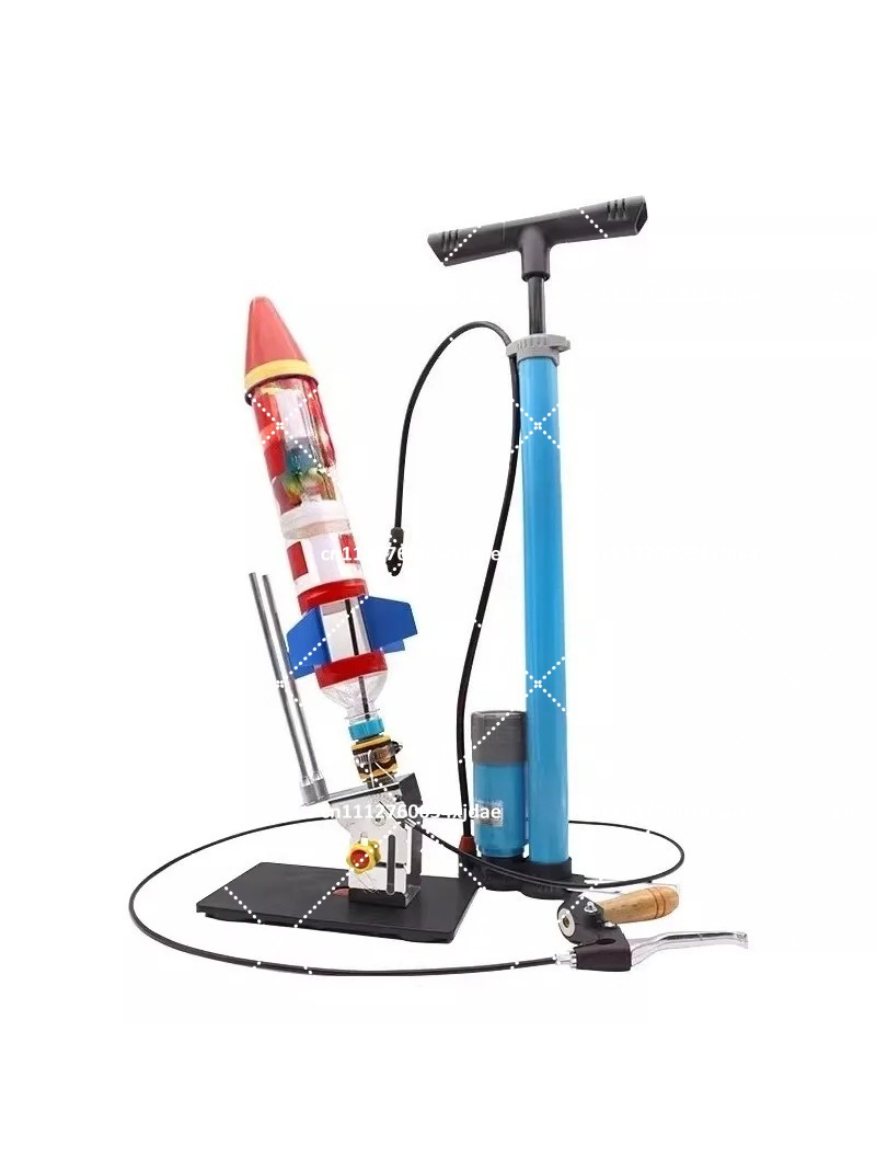 Kids Outdoor Wooden Playset - Lanzador de cohetes de agua con