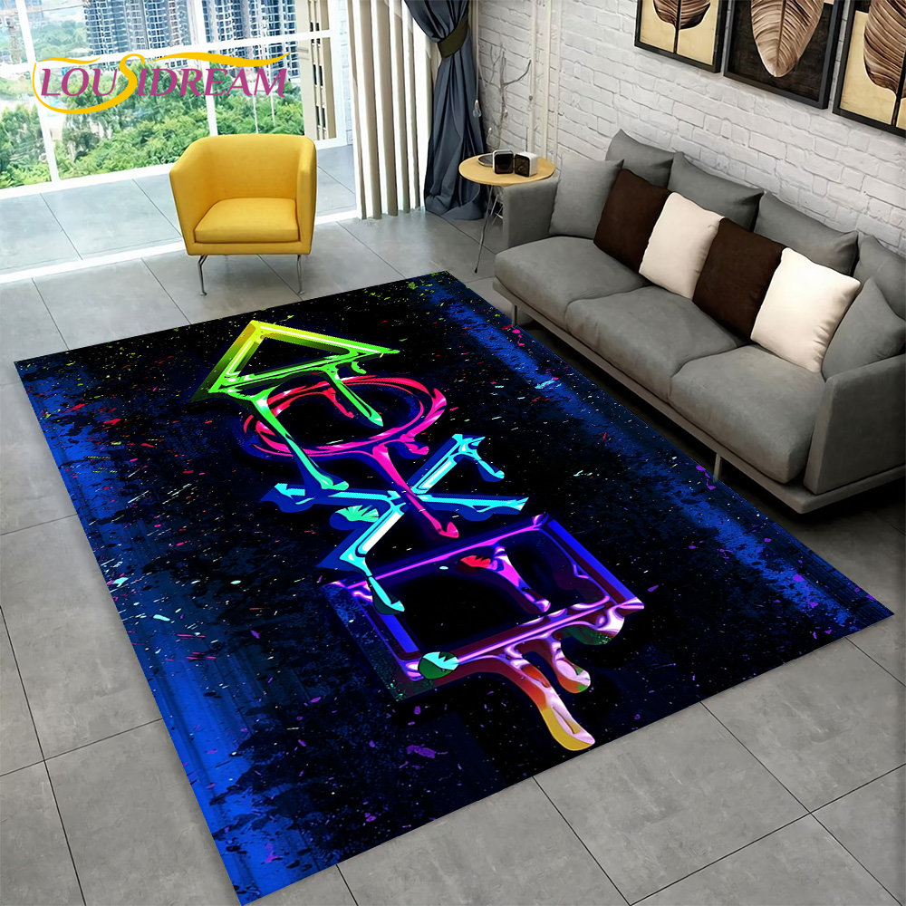 Kids Outdoor Lounge - Alfombra de área de Gamepad de