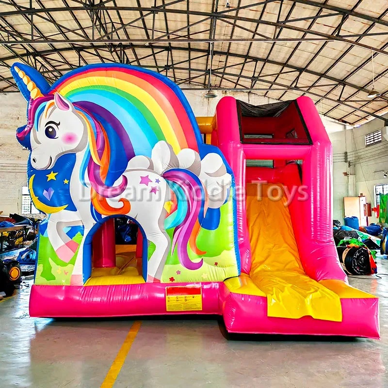 Kids Outdoor Adventure Park - Castillo Inflable de PVC con Diseño