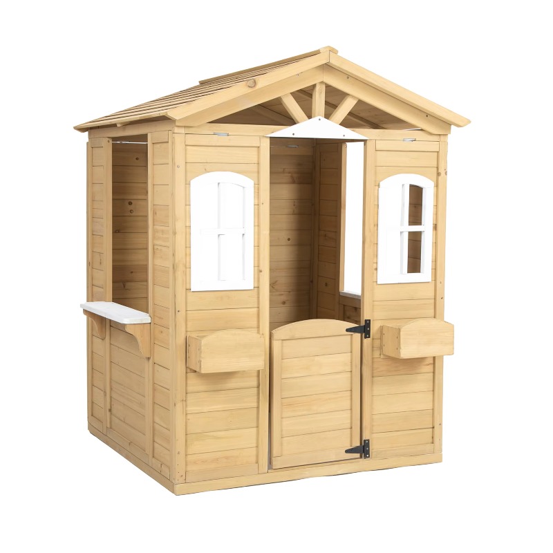 Kids Outdoor Furniture - Casita de Juegos Moderna y Clásica
