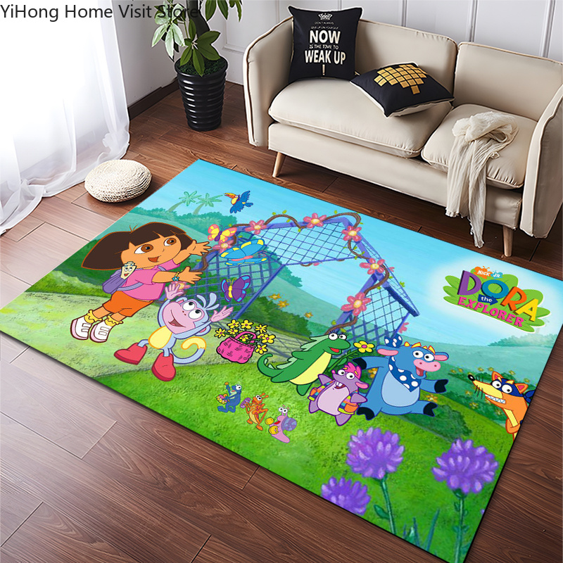 Kids Outdoor Lounge - Alfombra divertida de Dora la Exploradora,