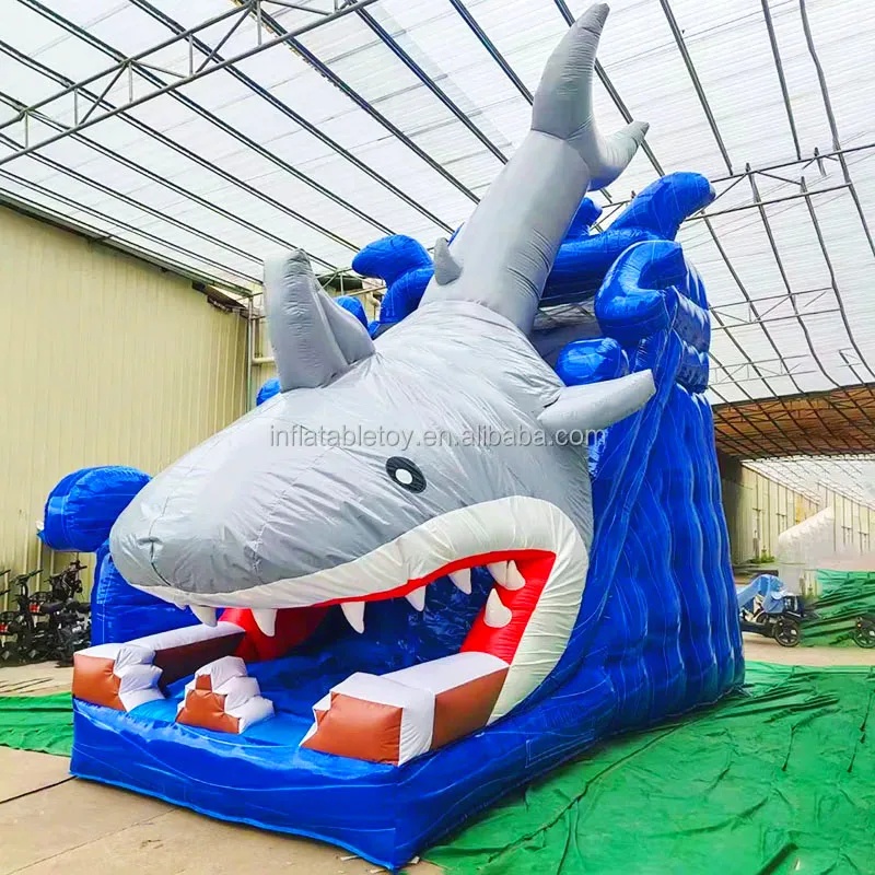 Kids Outdoor Adventure Park - Castillo Inflable de PVC con Tobogán