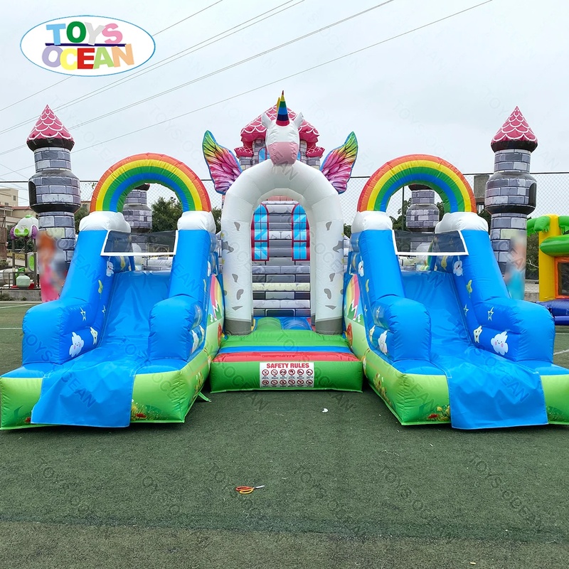 Kids Outdoor Jumping Castle - Castillo Inflable Personalizado para Niños, Área