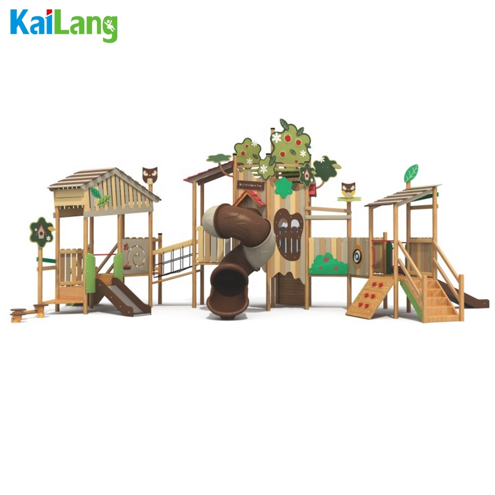 Outdoor Children'S Park - Parque de Diversiones de Madera para