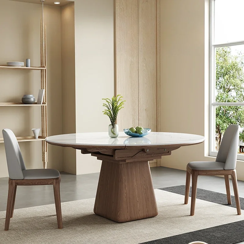 Kids Outdoor Furniture - Mesa de Comedor Extensible Redonda de