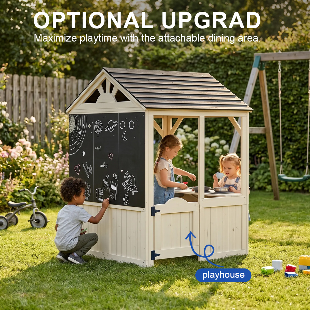 Muebles para Jardín, Casitas I - Kids Outdoor Wooden Playset reseña y precio