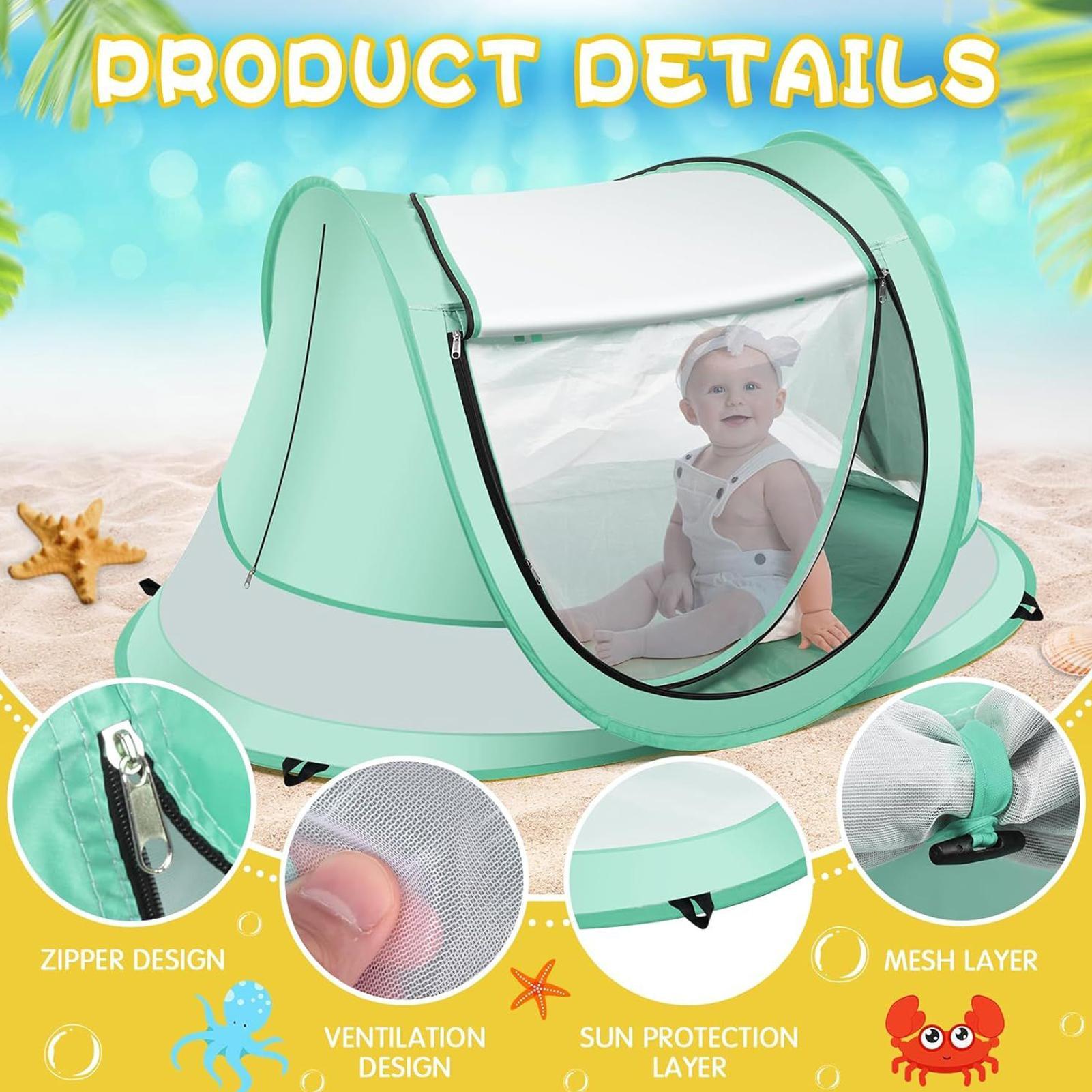Carpa de playa para niños pequ - Kids Outdoor Grill reseña y precio