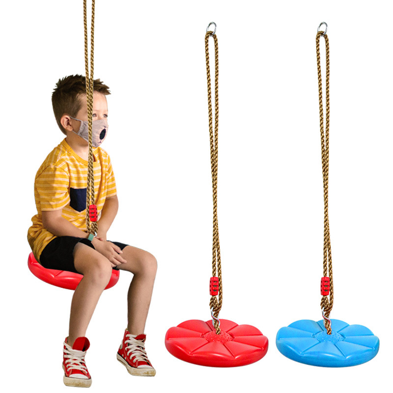 Columpio de disco para niños,  - Kids Outdoor Swing Chair reseña y precio