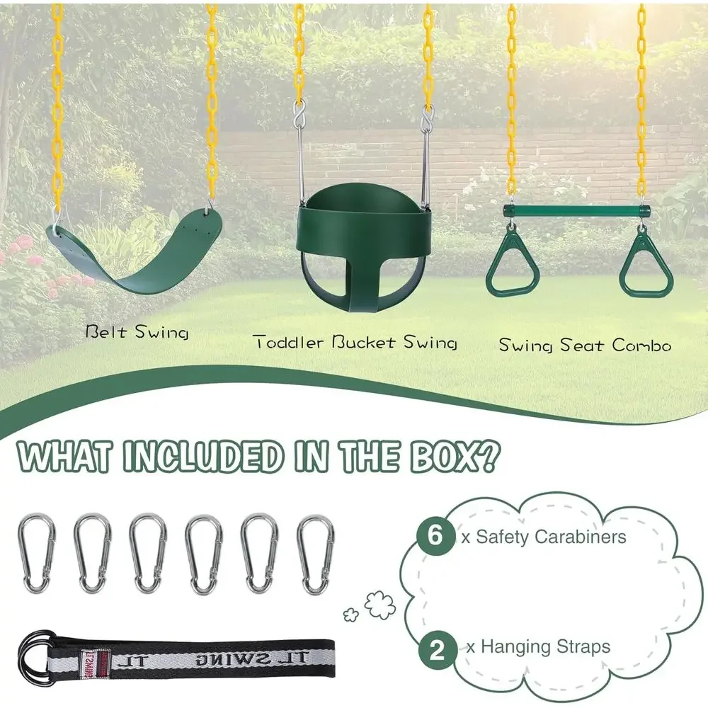Columpio Combinado para Exteri - Kids Outdoor Swing Set reseña y precio