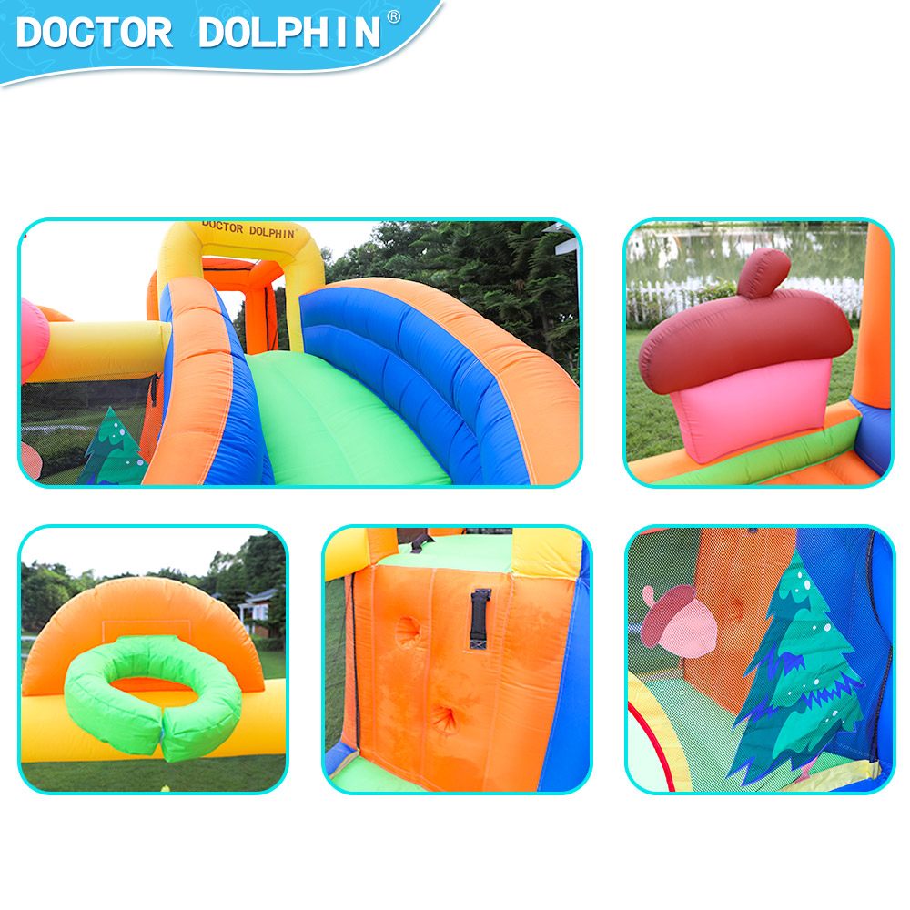 Castillo Inflable Pequeño para - Kids Outdoor Jumping Castle reseña y precio