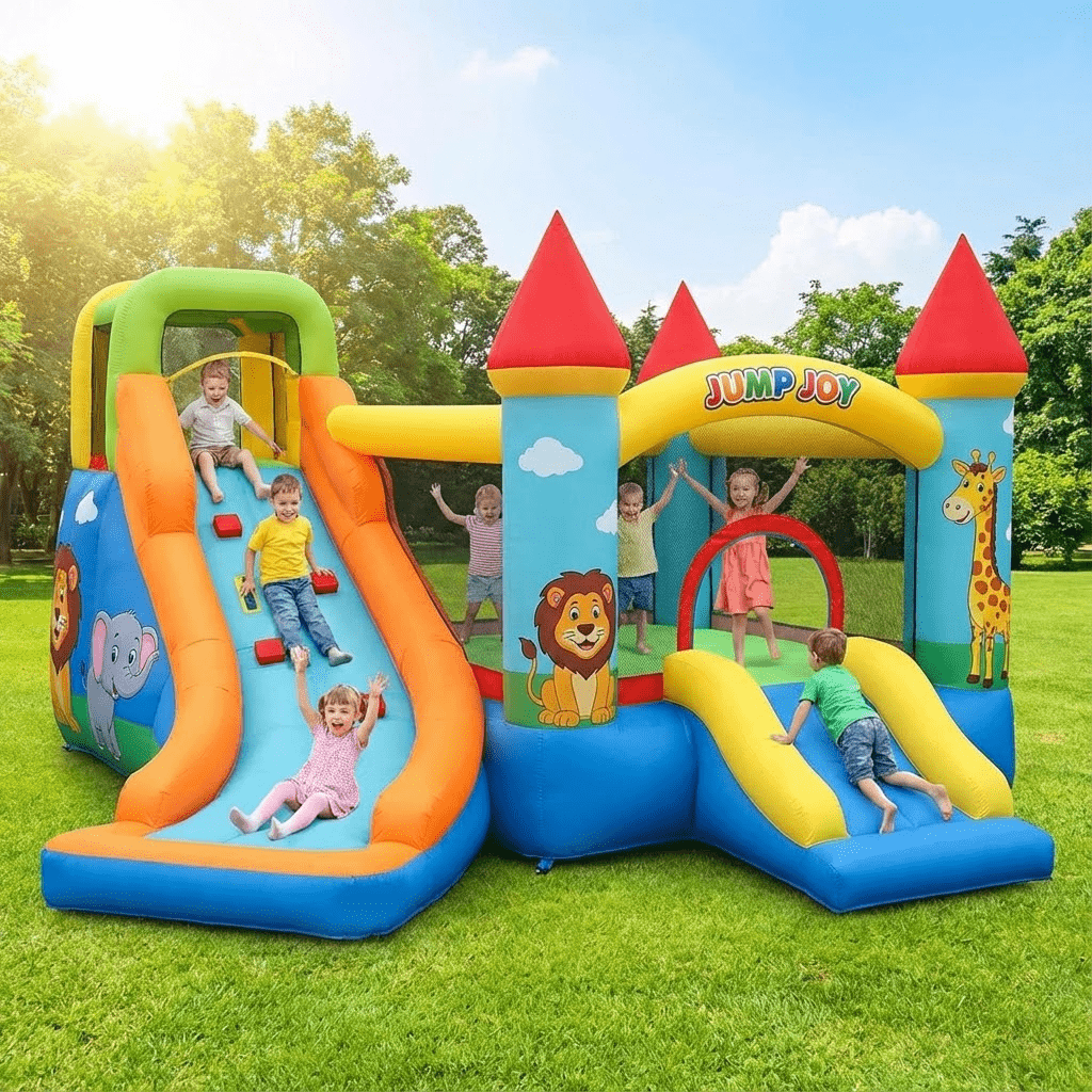 Combo de Tobogán Inflable Come - Kids Outdoor Jumping Castle reseña y precio