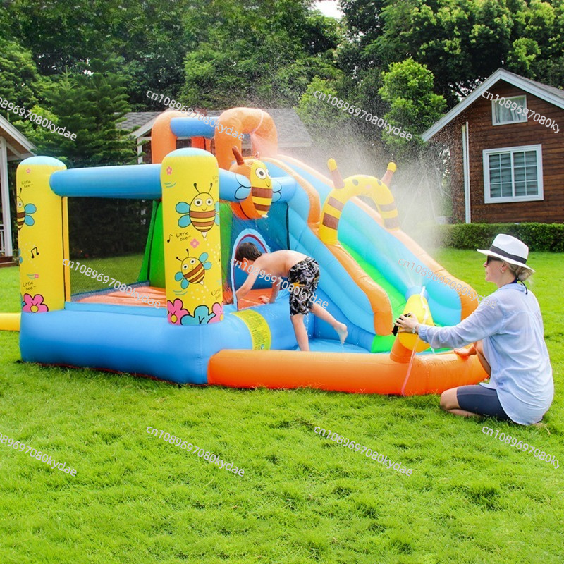 Castillo Inflable con Tobogán  - Kids Outdoor Jumping Castle reseña y precio
