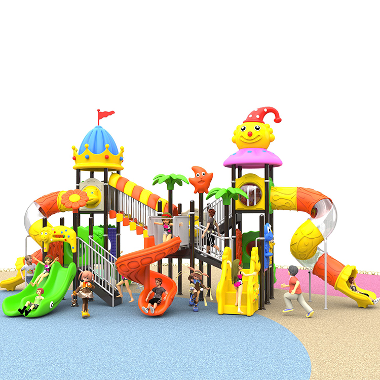 Tobogán de plástico colorido p - Kids Outdoor Adventure Park reseña y precio