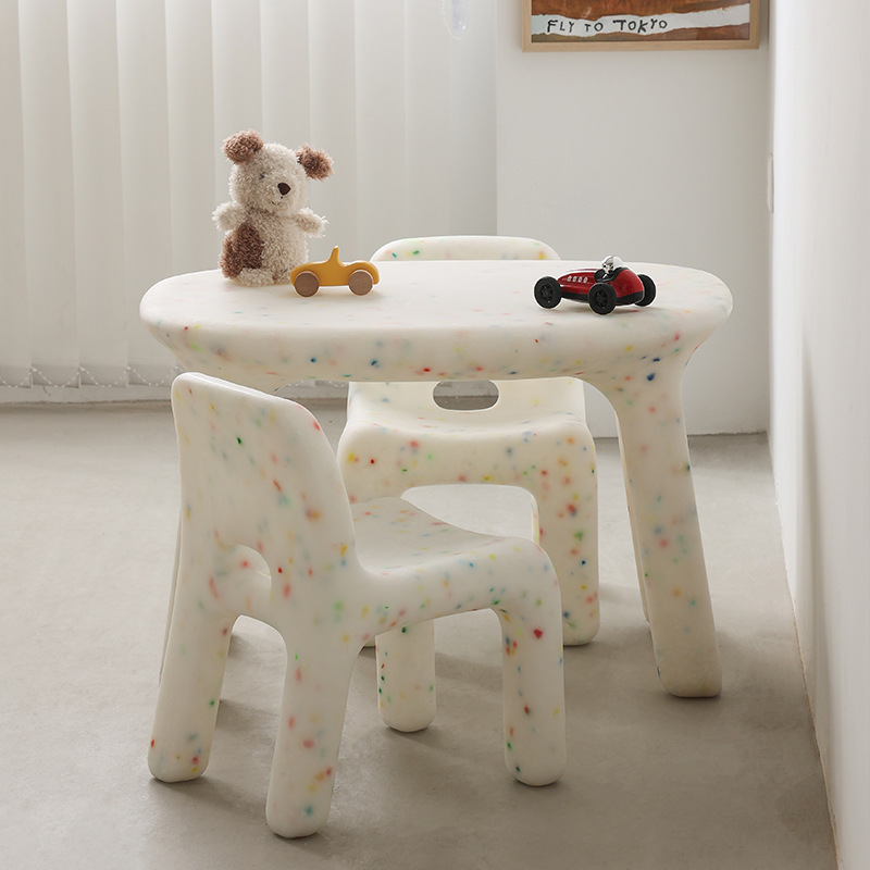 Conjunto de Mesa y Sillas de E - Kids Outdoor Furniture reseña y precio