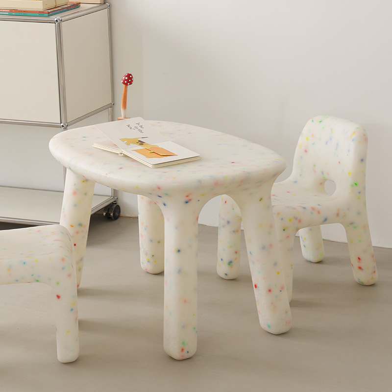 Conjunto de Mesa y Sillas de E - Kids Outdoor Furniture reseña y precio