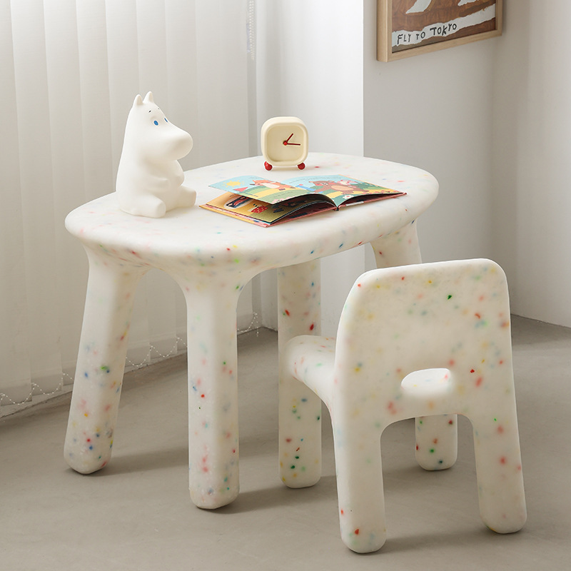 Conjunto de Mesa y Sillas de E - Kids Outdoor Furniture reseña y precio