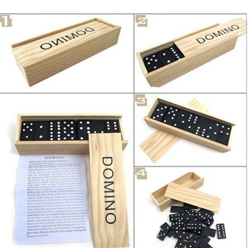 Juego de Dominó de Madera de 2 - Kids Outdoor Activity Table reseña y precio