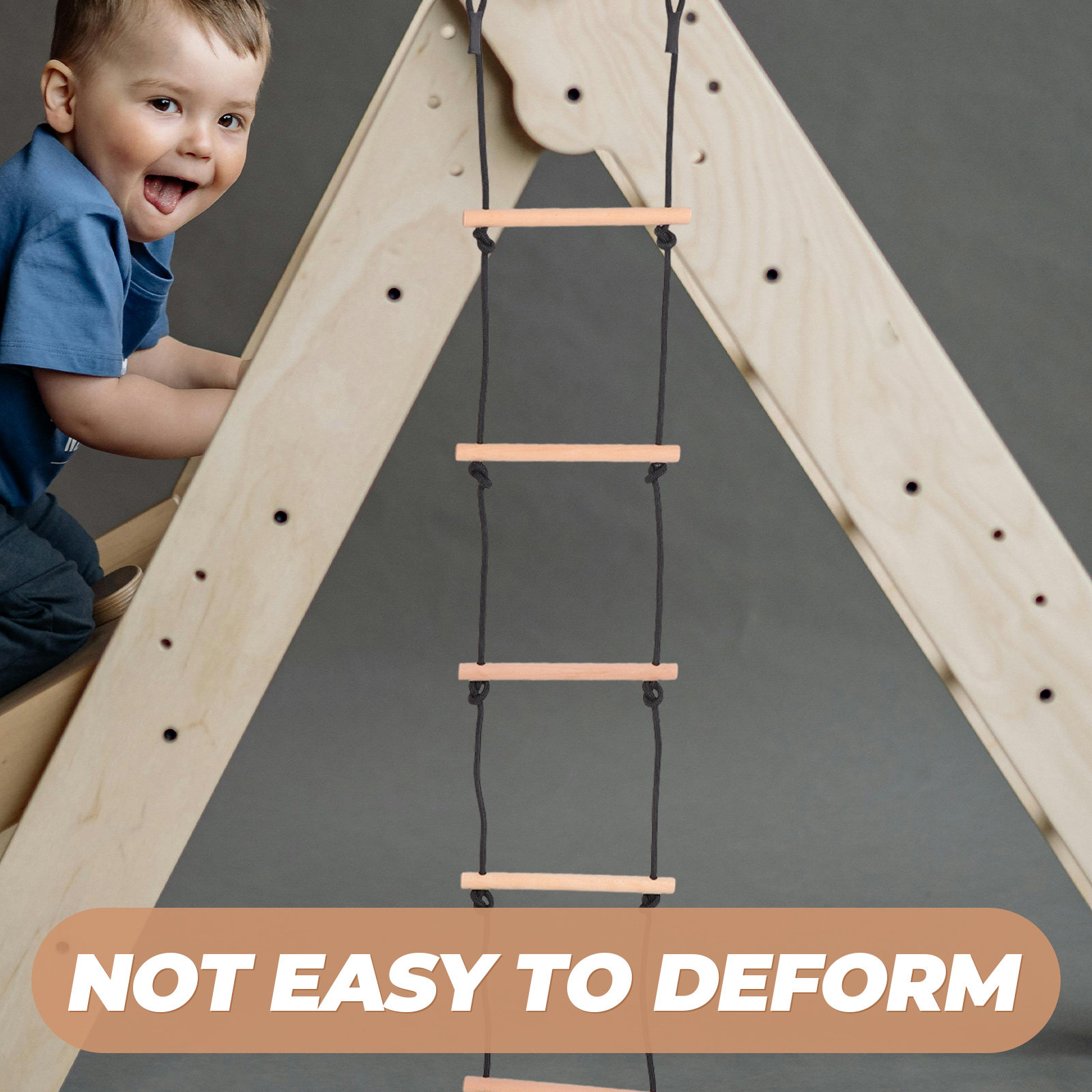 1 Juego de Escalada de Madera  - Kids Outdoor Wooden Playset reseña y precio
