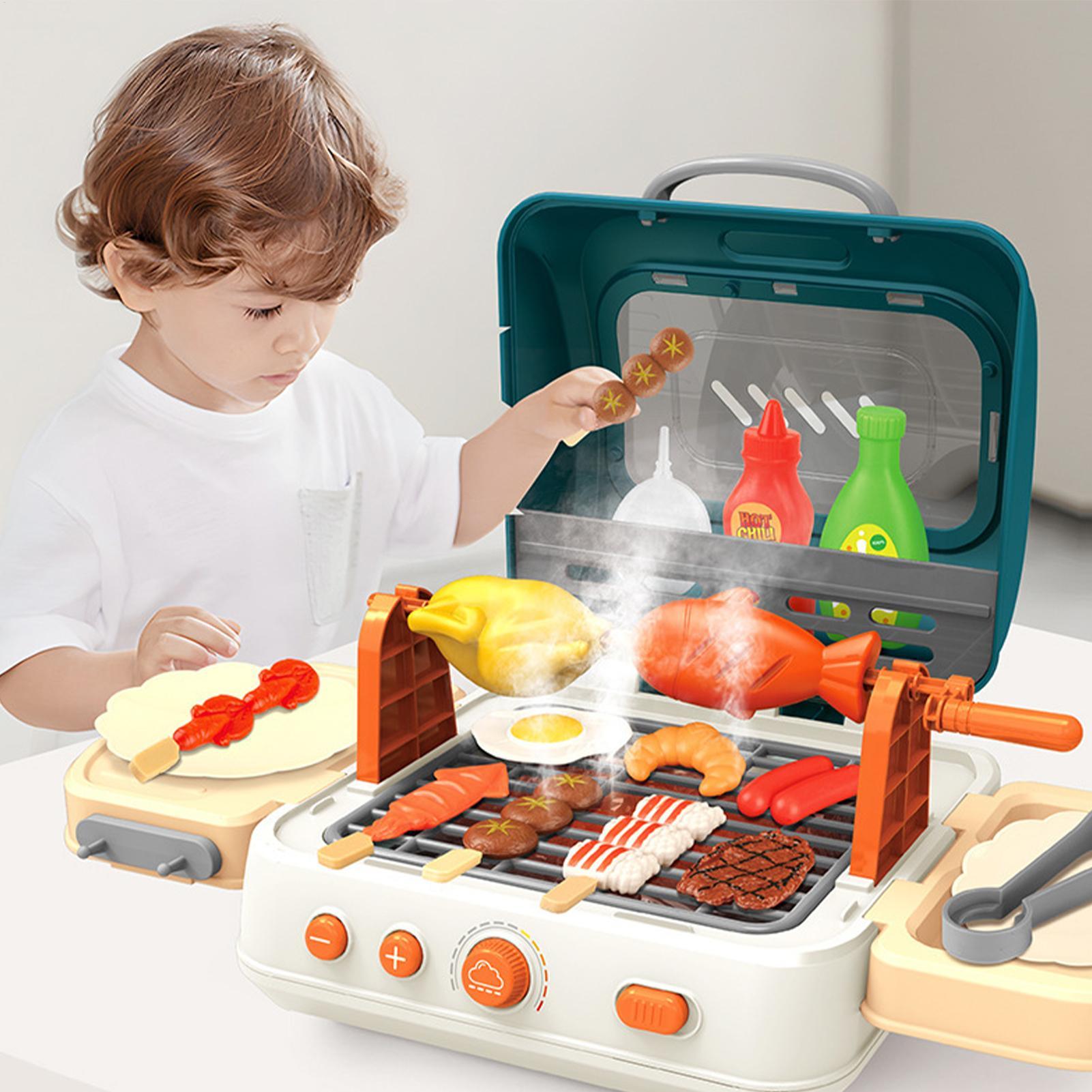 Juego de parrilla para exterio - Kids Outdoor Grill reseña y precio