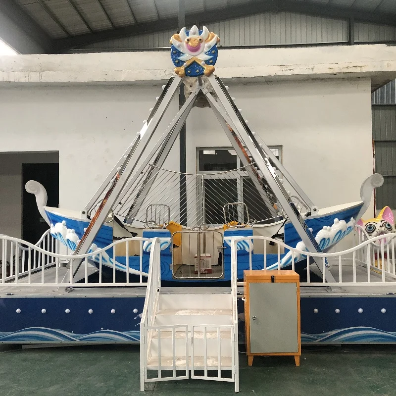 Mini Barco Pirata, Equipo de P - Kids Outdoor Adventure Park reseña y precio