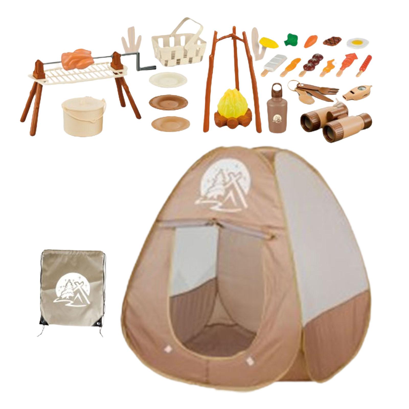 Juego de 34 Piezas para Acampa - Kids Outdoor Grill reseña y precio