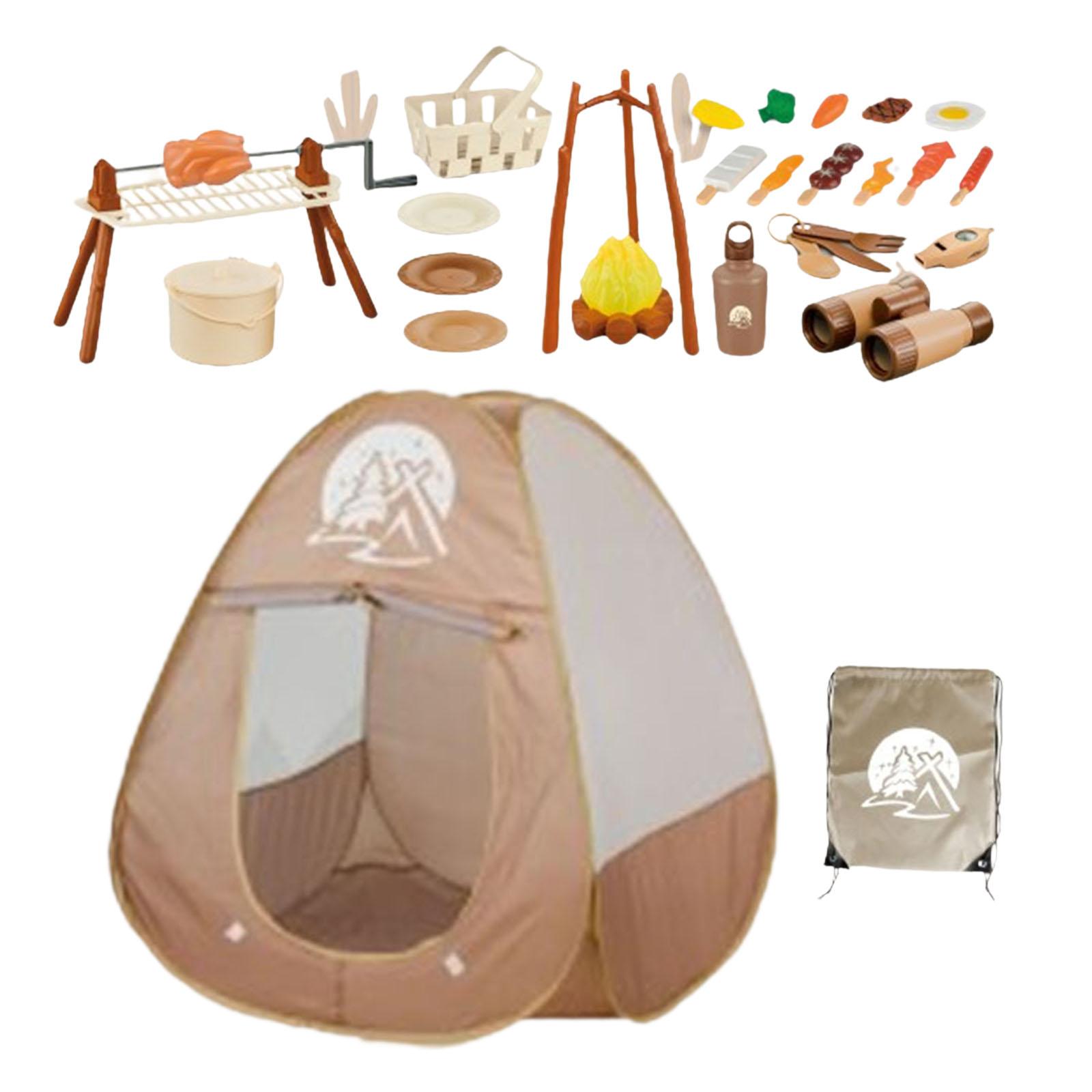 Juego de 34 Piezas para Acampa - Kids Outdoor Grill reseña y precio