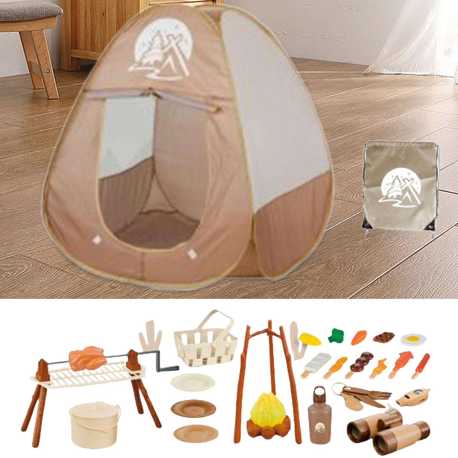 Juego de 34 Piezas para Acampa - Kids Outdoor Grill reseña y precio