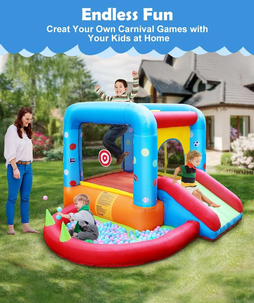 Castillo Inflable Step4Fun, To - Kids Outdoor Jumping Castle reseña y precio