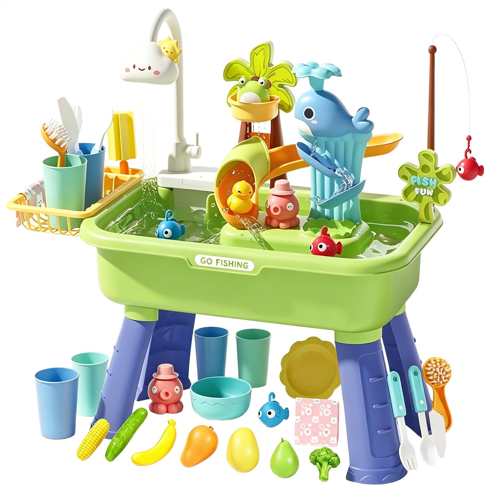 Mesa de Agua para Niños con Bo - Kids Outdoor Activity Table reseña y precio