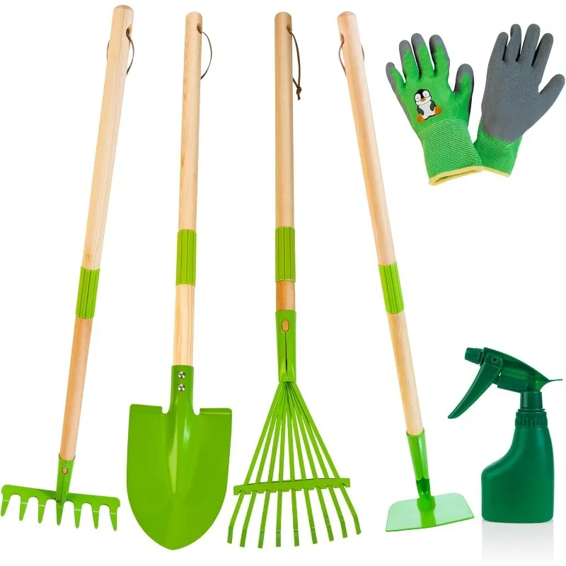 Juego de 7 Herramientas de Jar - Kids Outdoor Yard Tools reseña y precio