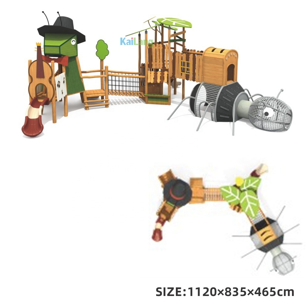 Columpio de Madera con Diseño  - Outdoor Children'S Park reseña y precio