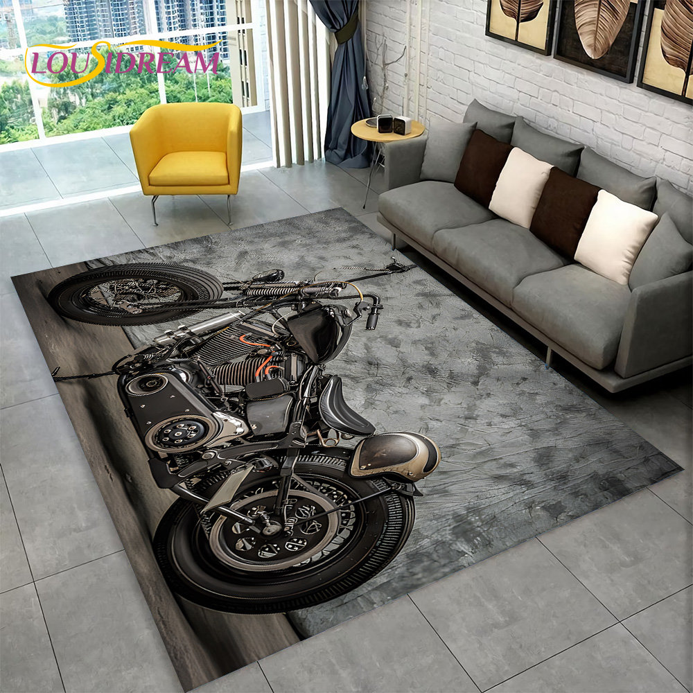 Alfombra grande 3D Retro Vinta - Kids Outdoor Lounge reseña y precio