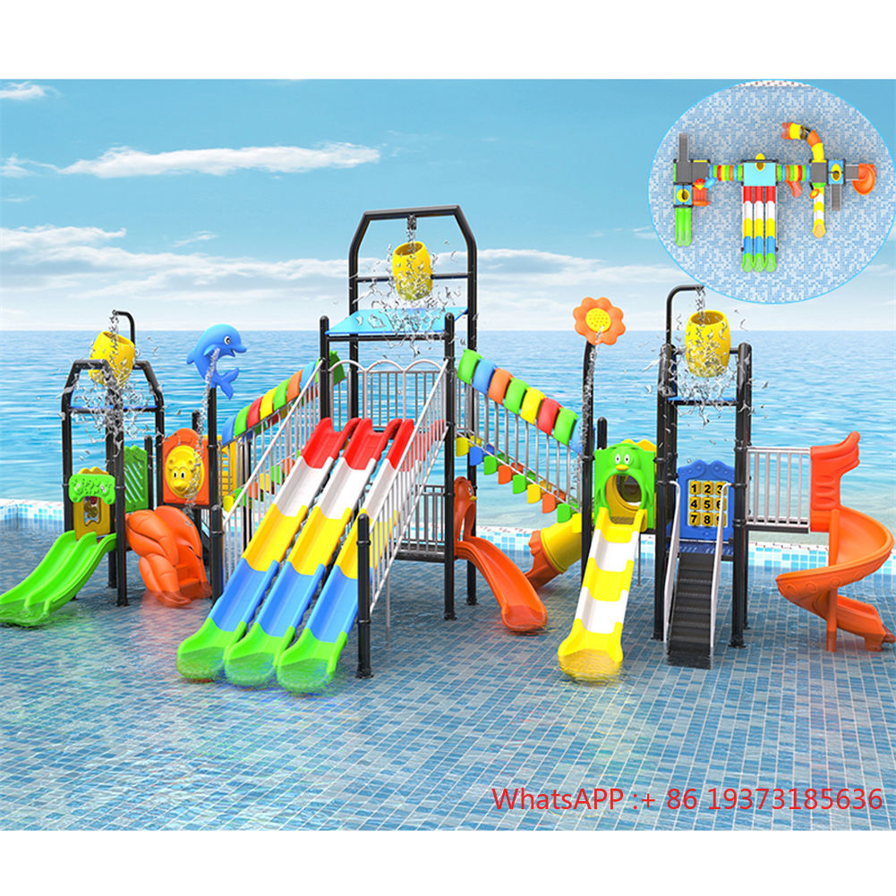 Tobogán acuático comercial par - Kids Outdoor Adventure Park reseña y precio