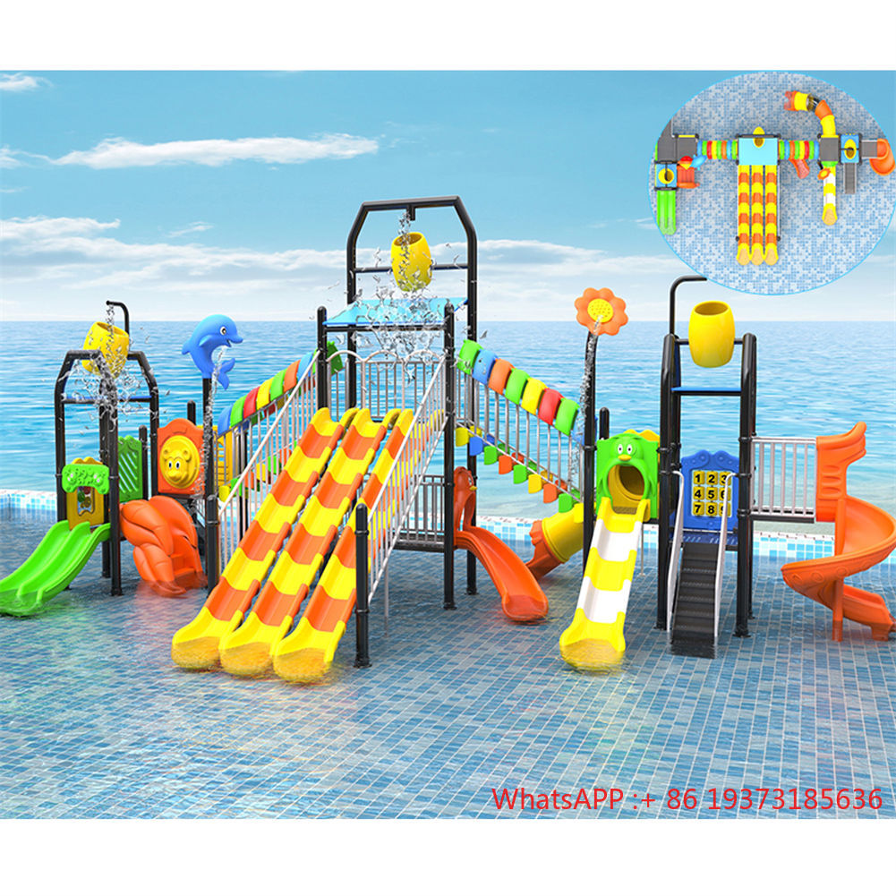 Tobogán acuático comercial par - Kids Outdoor Adventure Park reseña y precio