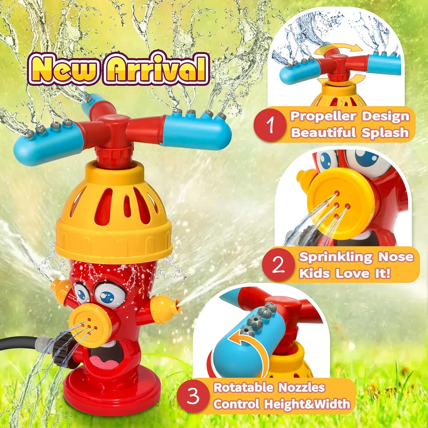 Juguete de Rociador de Agua co - Kids Outdoor Yard Tools reseña y precio