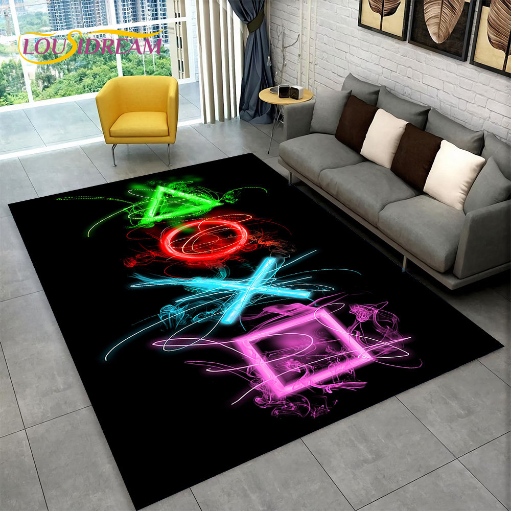 Alfombra de área de Gamepad de - Kids Outdoor Lounge reseña y precio