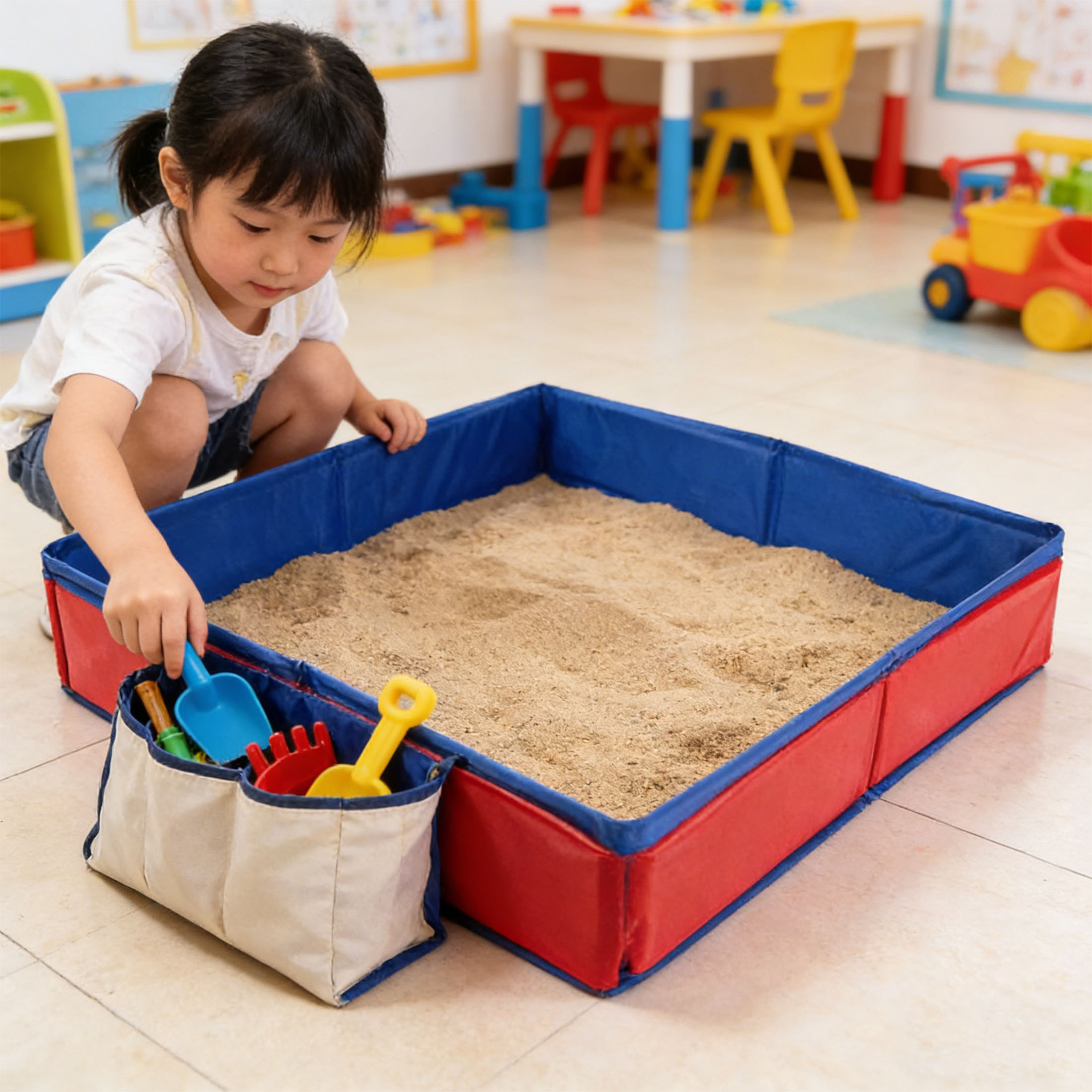 Mesa de arena para niños y niñ - Kids Outdoor Activity Table reseña y precio