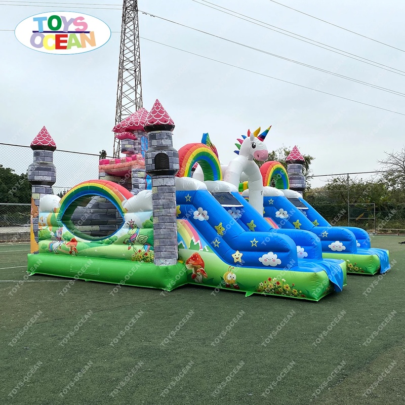 Castillo Inflable Personalizad - Kids Outdoor Jumping Castle reseña y precio