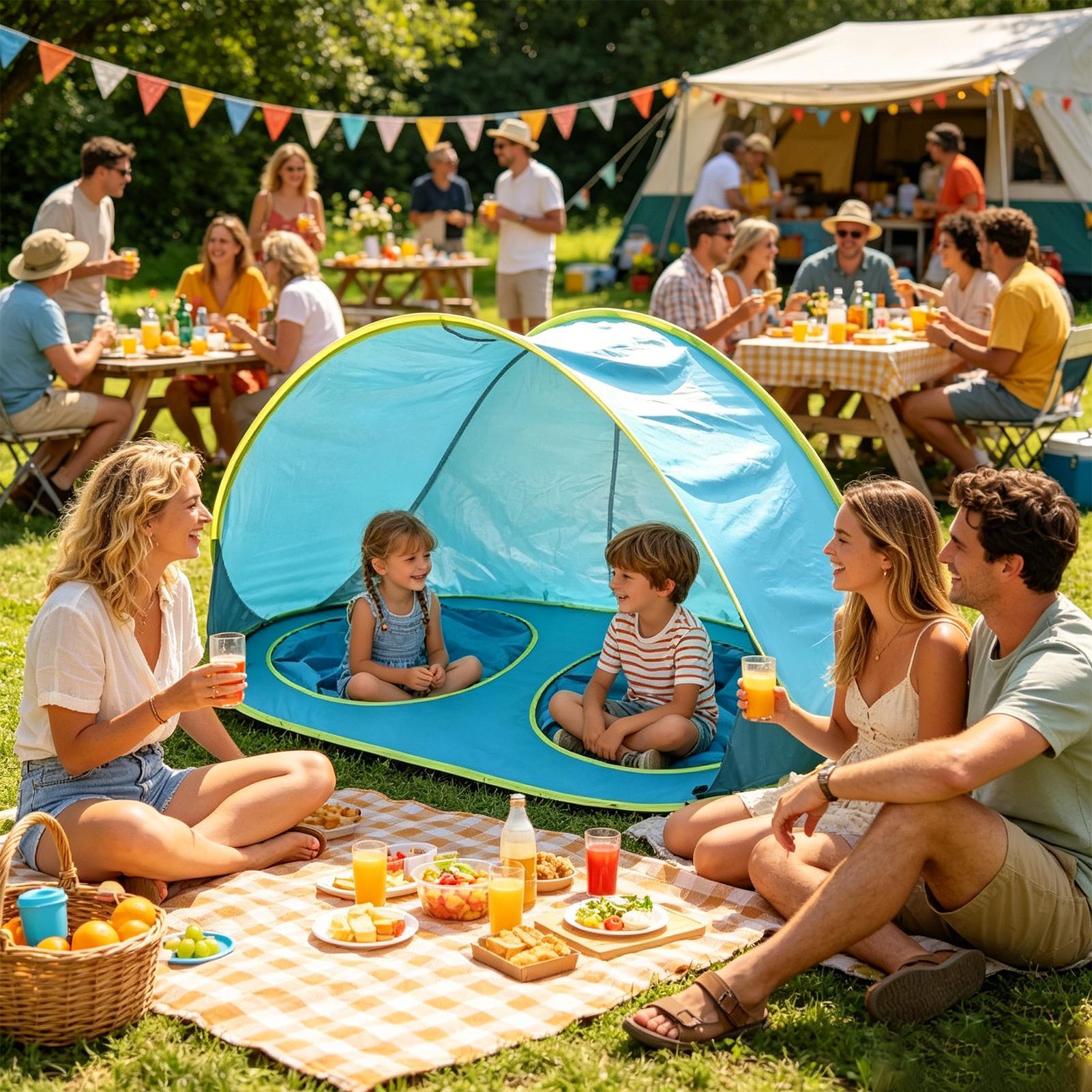 Carpa Pop-up para Niños, Refug - Kids Outdoor Grill reseña y precio