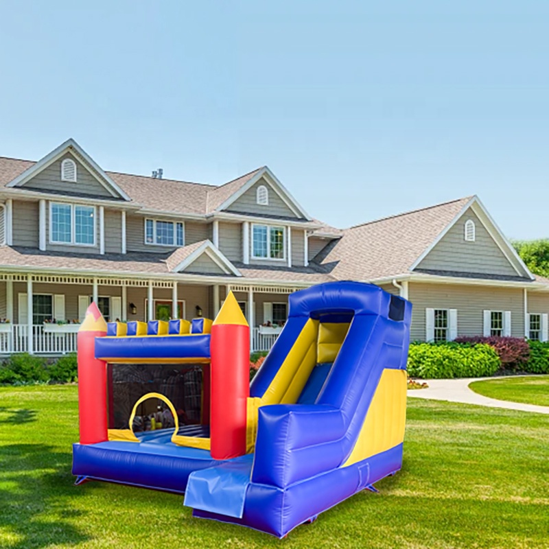 Castillo Inflable de 4m x 4m,  - Kids Outdoor Jumping Castle reseña y precio