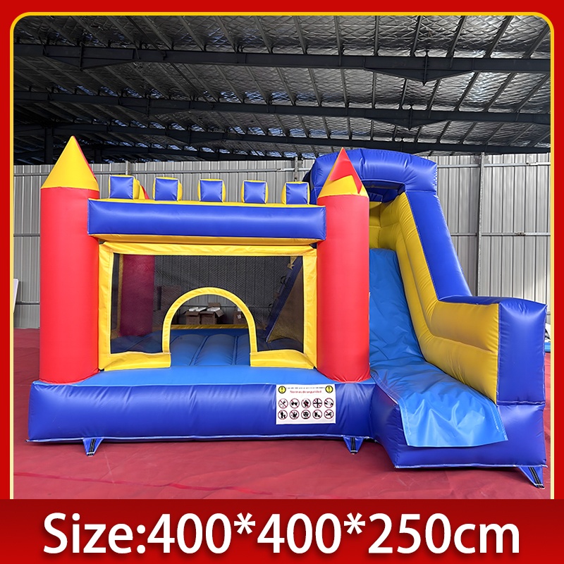 Castillo Inflable de 4m x 4m,  - Kids Outdoor Jumping Castle reseña y precio