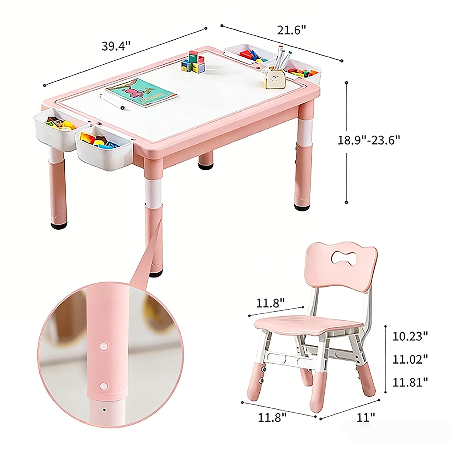 Mesa de Actividades para Niños - Kids Outdoor Activity Table reseña y precio