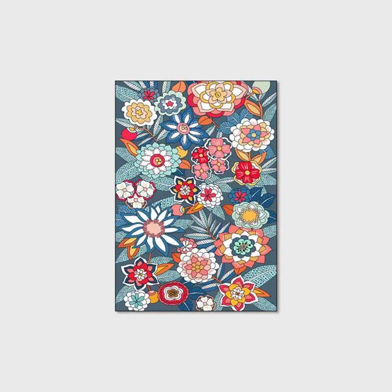Alfombras de flores coloridas  - Kids Outdoor Lounge reseña y precio