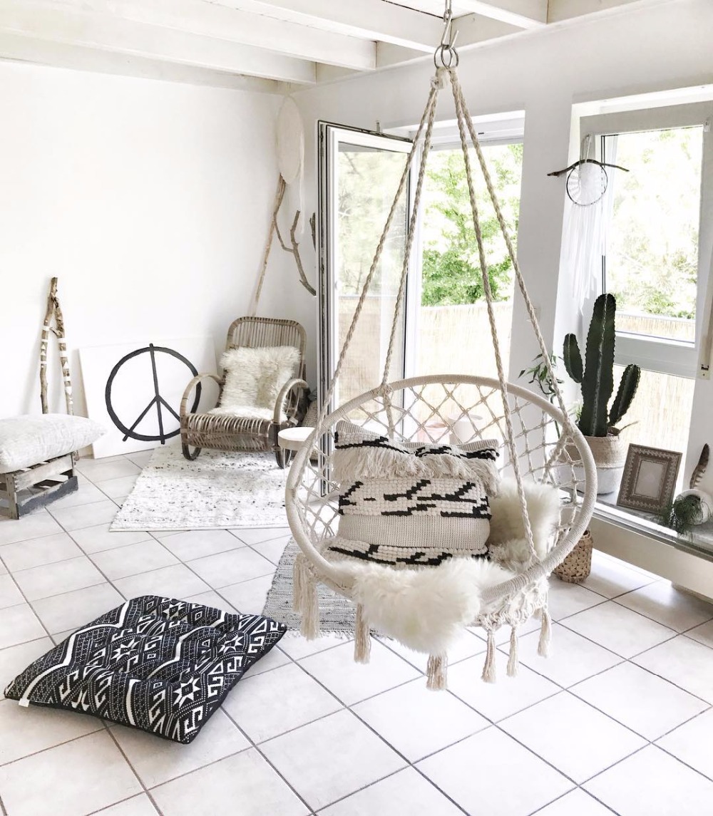 2025 Jardín nórdico hecho a ma - Kids Outdoor Swing Chair reseña y precio