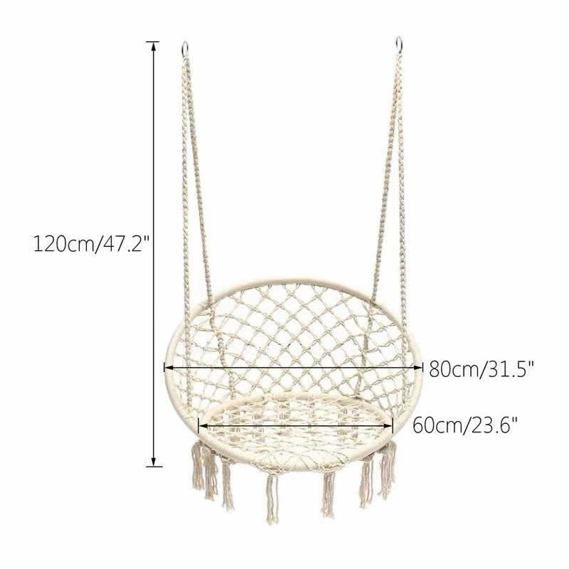 2025 Jardín nórdico hecho a ma - Kids Outdoor Swing Chair reseña y precio