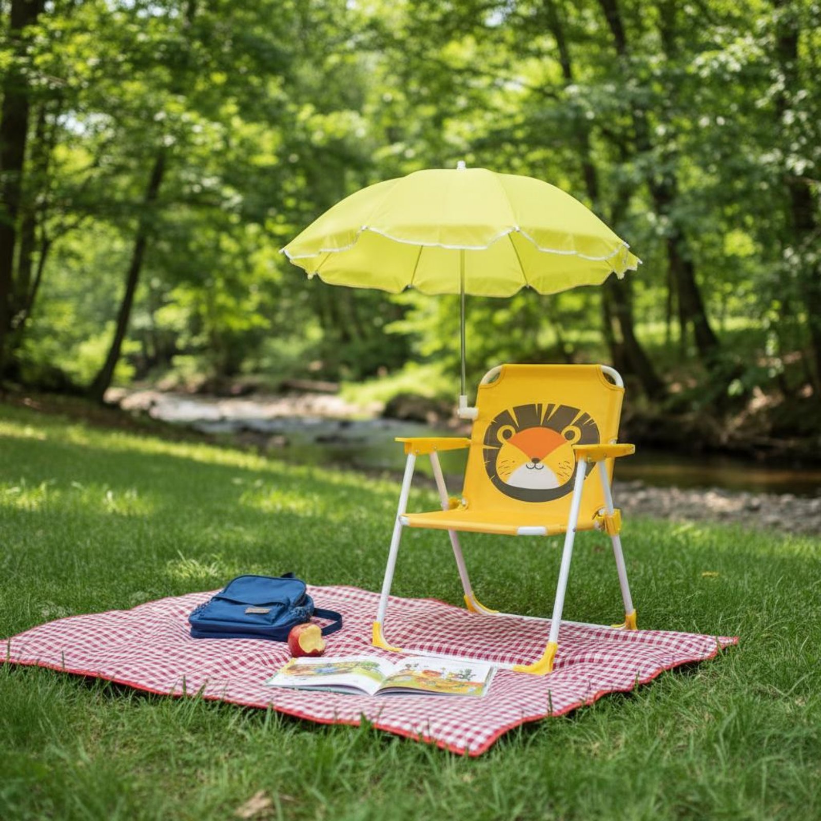 Silla Portátil para Niños con  - Kids Outdoor Umbrella reseña y precio