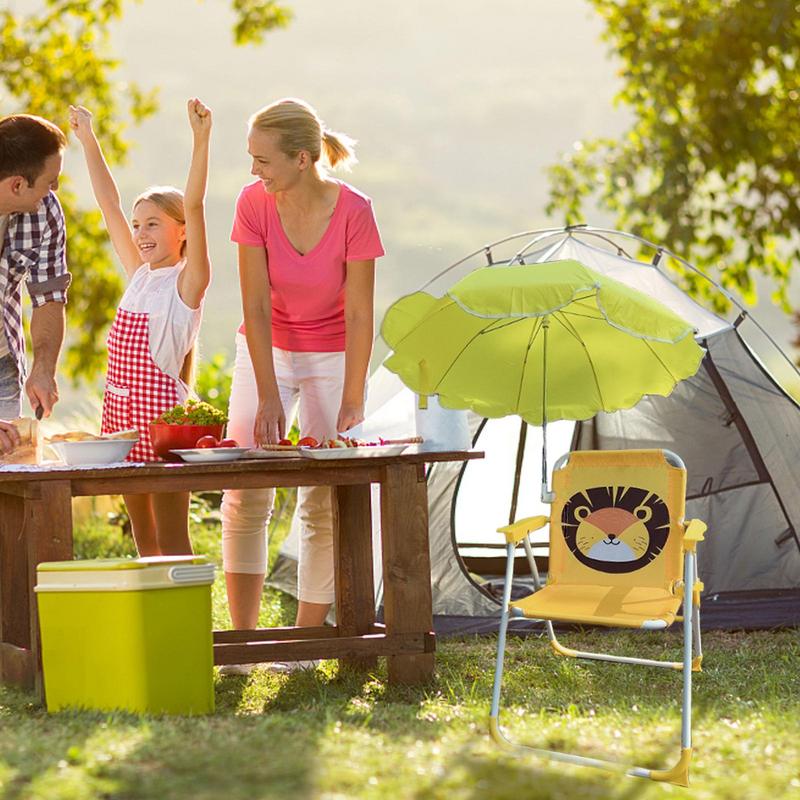 Silla con sombrilla para niños - Kids Outdoor Umbrella reseña y precio