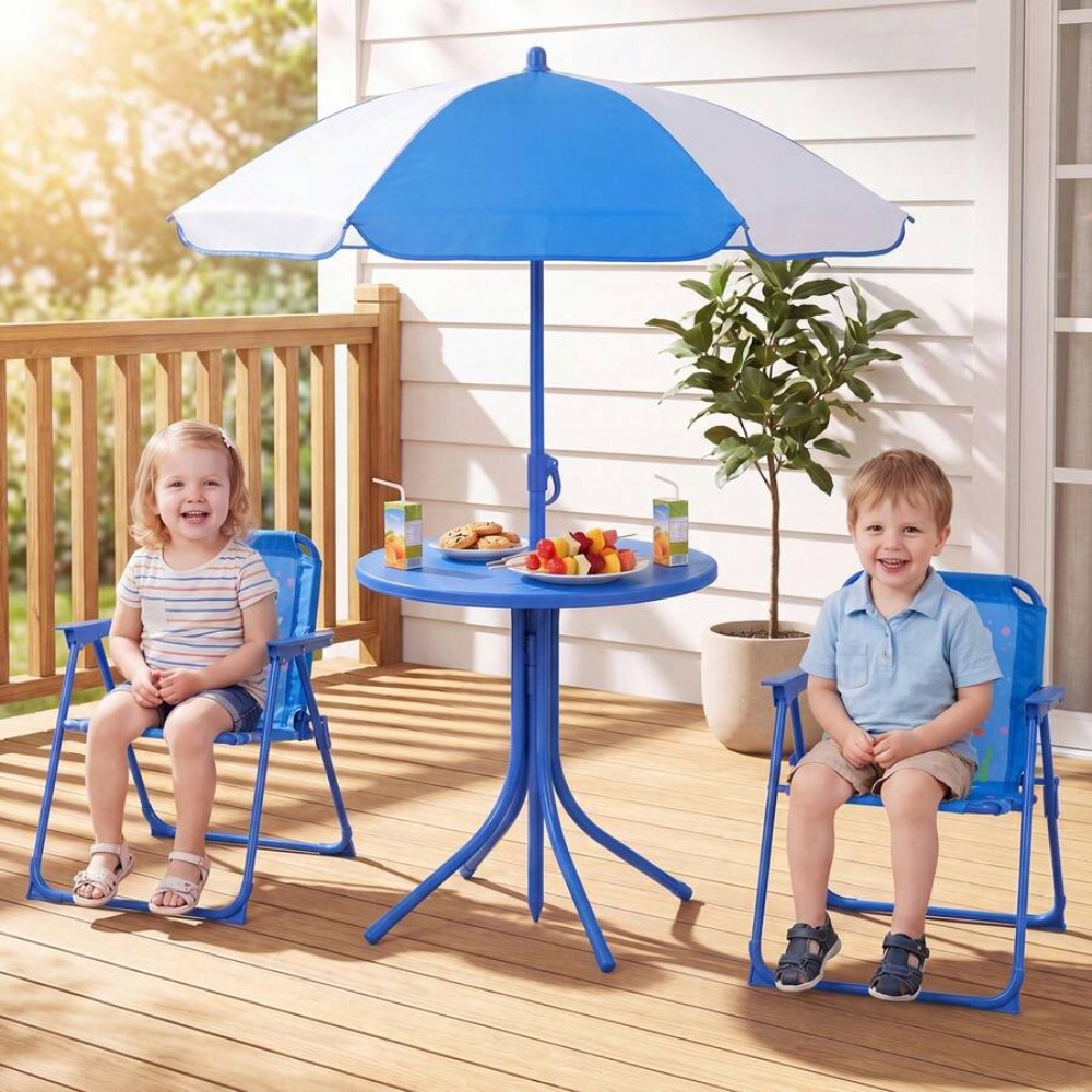Mesa de Picnic Infantil para E - Kids Outdoor Umbrella reseña y precio